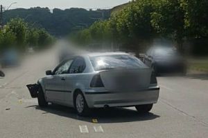 Accident la Moreni. Un motociclist rănit