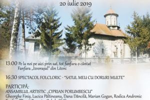 Spectacole folclorice, sâmbătă, în satul Sf. Ilie