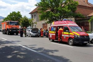 Accident pe strada De Mijloc