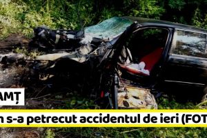 NEAMȚ: Cum s-a petrecut accidentul de ieri (FOTO)