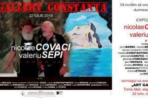 Lucrari semnate Nicu Covaci si Valeriu Sepi, pe simezele Art Gallery:   Titanii Phoenix expun in cea mai mare galerie particulara din Constanta  