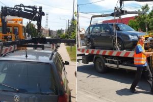 FOTO, VIDEO| Știrea ta: Șofer prins în offside de către poliţiştii locali, după ce şi-a parcat maşina în loc interzis