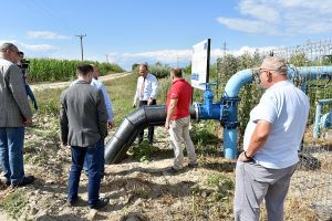 Ialomiţa şi Călăraşi. Secretarul de stat în MADR, Daniel Crunţeanu:  „Evoluţia proiectelor privind infrastructura de irigaţii este îmbucurătoare”