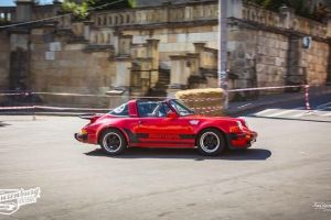 Raliu cu maşini de epocă în centrul Timişoarei