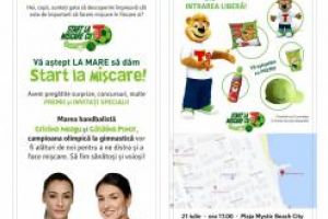 Catalina Ponor si Cristina Neagu invita constantenii si turistii de pe litoral la miscare! 