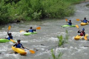 Canotaj şi bushcraft, pe Mureş