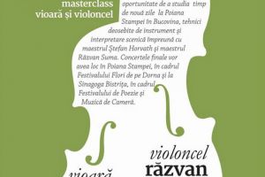 La Poiana Stampei, master class-ul “Muzica la altitudine”