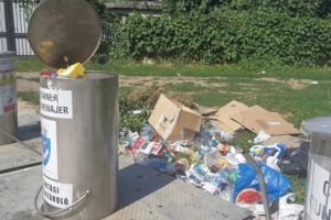 Exclusiv! VIDEO: Ghenele de gunoi subterane vandalizate lângă Valea Rece!