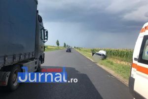 ULTIMĂ ORĂ: O persoană rănită în urma unui accident la Domneşti