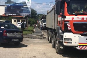 TÂRGOVIȘTE: Restricţii de circulaţie pentru lucrări de asfaltare