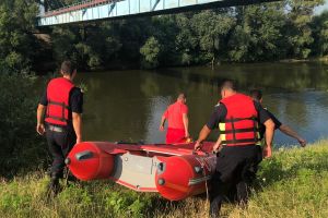 FOTO. Copil dispărut în apele Someşului. Pompierii au început căutările