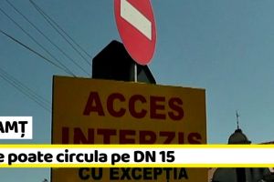 NEAMȚ: Cine poate circula pe DN 15 (Bicaz-Poiana Largului), după ce drumul a fost închis până la sfârşitul anului
