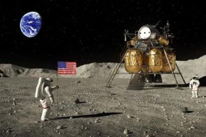 Una dintre rocile lunare oferite de Nixon României a disparut!