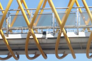 Camere de supraveghere montate pe pasarelele pietonale din Mamaia. La ce folosesc (galerie foto)