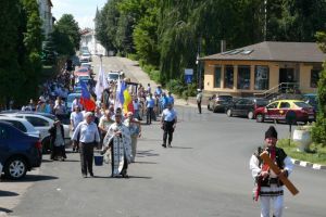 Procesiune religioasă de Sfântul Ilie, la Fălticeni