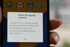Testarea sistemului RO-Alert continuă în Harghita