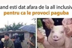 Cand esti dat afara …