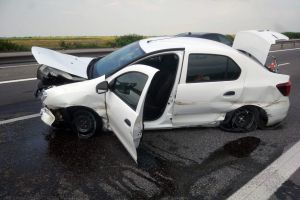 Pompierii găeşteni intervin la un accident pe Autostrada A1