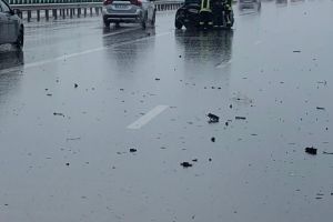 Accident cu raniti pe Autostrada Soarelui