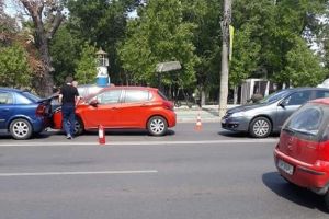 Patru maşini implicate într-un carambol în zona Parcului Copiilor, la Timişoara