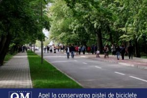Oprişan, nemulţumit de utilajele care au distrus pistele pentru biciclişti spre Crâng