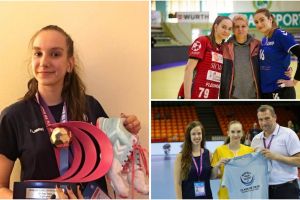 O familie cu trei handbaliste: Povestea Andrei Moroianu, din Constanta, cea mai buna extrema dreapta de la Campionatul European! (galerie foto) 