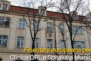 Peste 10 milioane de lei de la UE pentru Ambulatoriul ORL al Spitalului Municipal