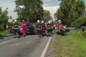 Două persoane rănite în urma unui accident rutier produs, la Băile Tuşnad