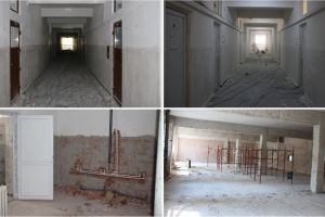 FOTO: Și în vacanţă se munceşte. Lucrări de reabilitare şi modernizare la Colegiul Naţional Militar “Mihai Viteazul” din Alba Iulia