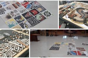 Studenţii arhitecţi au readus mozaicul în centrul atenţiei prin lucrările lor