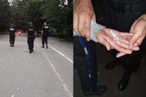 De la trei rotocoale de fum şi un chiştoc, preluaţi din ofiţerii ANTIDROG!