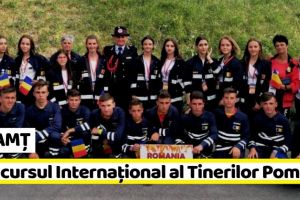 NEAMȚ: Elevi din Neamţ, rezultate onorabile la Concursul Internaţional al Tinerilor Pompieri (FOTO)