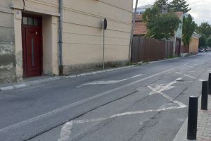 Stradă din Bistriţa, închisă traficului rutier pentru lucrări
