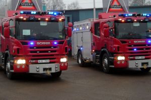 Copil blocat în apartament, în Alexandria