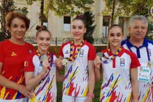 Gimnastica: Romania, cu Ioana Stanciulescu si Silvia Sfiringu (din Constanta) in echipa, argint la FOTE, la gimnastica