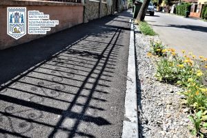 FOTO. Continuă reabilitarea trotuarelor din municipiul Satu Mare