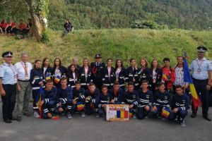 Prietenii pompierilor: Echipa de fete din Satu Mare a făcut cinste României. Rezultat foarte bun în Elveţia