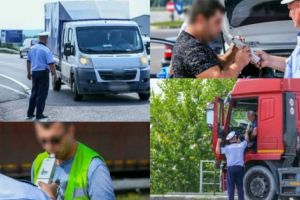 Astăzi, ZECI de şoferi profesionişti TRAȘI PE DREAPTA de poliţişti