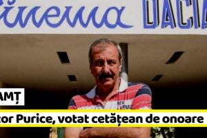 NEAMȚ: Victor Purice, votat cetăţean de onoare al municipiului Piatra-Neamţ