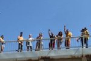 FOTO. Voluntarii Nevo Parudimos, împotriva rasismului şi discriminării