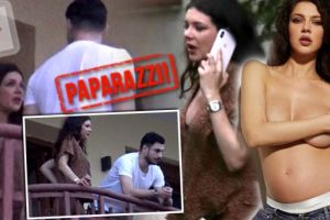 Probleme între Cristina Ich şi Alex Piţurcă? Imagini uimitoare cu viitoarea mămică plângând / VIDEO PAPARAZZI