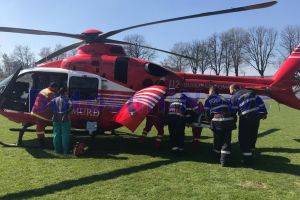 Elicopterul SMURD, pentru a doua oară în aceeaşi zi la Botoşani