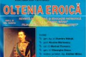 Biblioteca Judeţeană „Alexandru şi Aristia Aman” găzduieşte vineri, 26 iulie 2019, lansarea numărului 10 al publicaţiei „Oltenia Eroică. Revistă de cultură, educaţie patriotică şi cinstire a Eroilor Neamului Românesc”