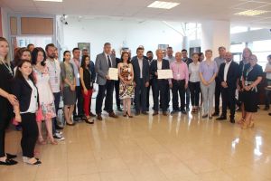 Consiliul Judeţean Sibiu a mulţumit angajaţilor Aeroportului Internaţional Sibiu pentru rezultate