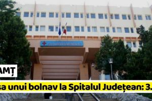 NEAMȚ: Masa unui bolnav, 3.77 lei la Spitalul Judeţean de Urgenţă din Piatra-Neamţ