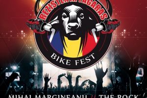 Paradă a motocicliştilor la prima ediţie a Festivalului Rezistenţa Bike Fest, la Făgăraş