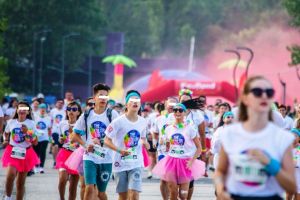 Jandarmii asigura siguranta la “The Colour Run