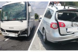 Copil rănit în accident la Mărăcineni! Tatăl acestuia a făcut puseu de tensiune