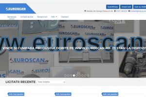 Site specializat în licitaţii online. Cum puteţi vinde şi cumpăra pe Euroscan.ro