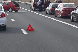 Accidente in lant pe Autostrada Soarelui. Trei incidente pe mai putin de 5 km